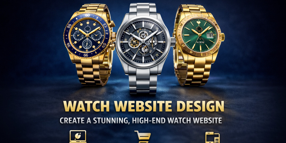 Why High-Quality Watch Website Design Builds Brand Authority