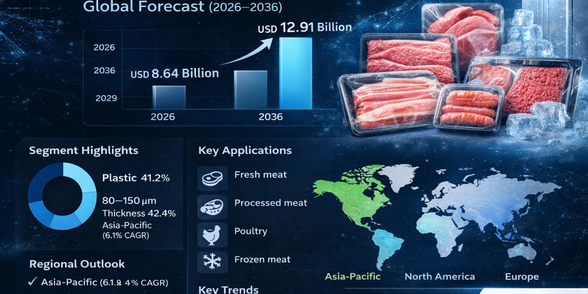 Meat Packaging Market Set to Reach USD 12.91 Billion by 2036