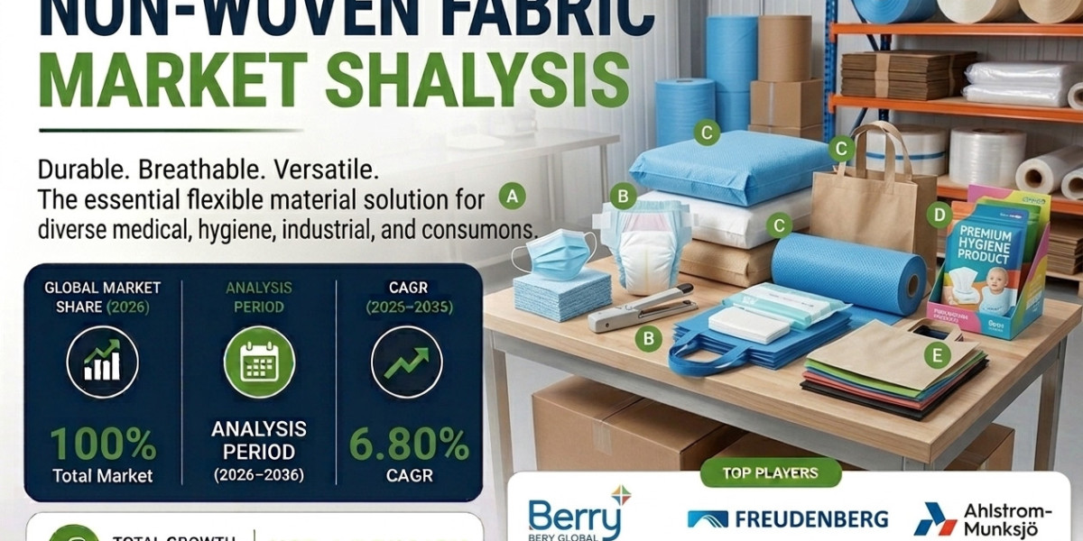 Non-Woven Fabric Market to Register Steady Growth Through 2035 | Fueled by Automotive and Construction Demand