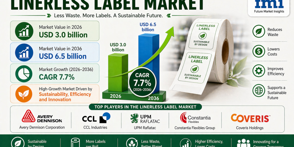 Linerless Labels Market Analysis – Growth from USD 3.0 Bn to USD 6.5 Bn by 2036
