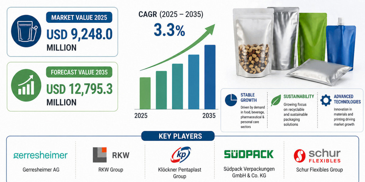 Germany Flexible Plastic Packaging Market to Register Consistent Growth Through 2035 | Fueled by Demand for High-Barrier