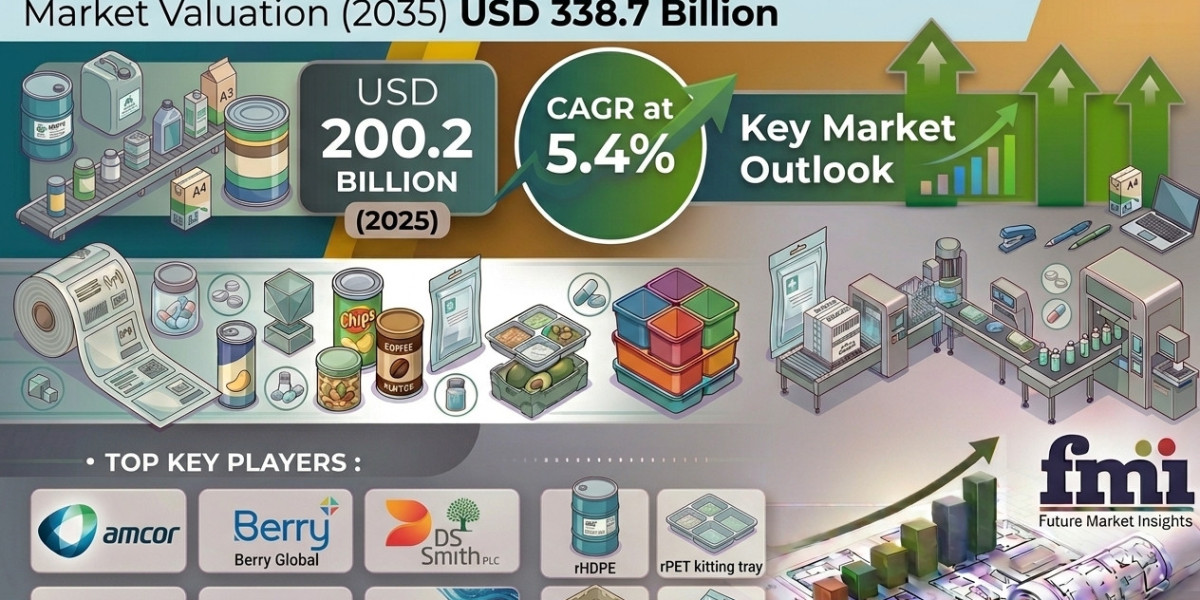 Recycled Materials Packaging Market Analysis – Growth from USD 200.2 Bn to USD 338.7 Bn by 2035