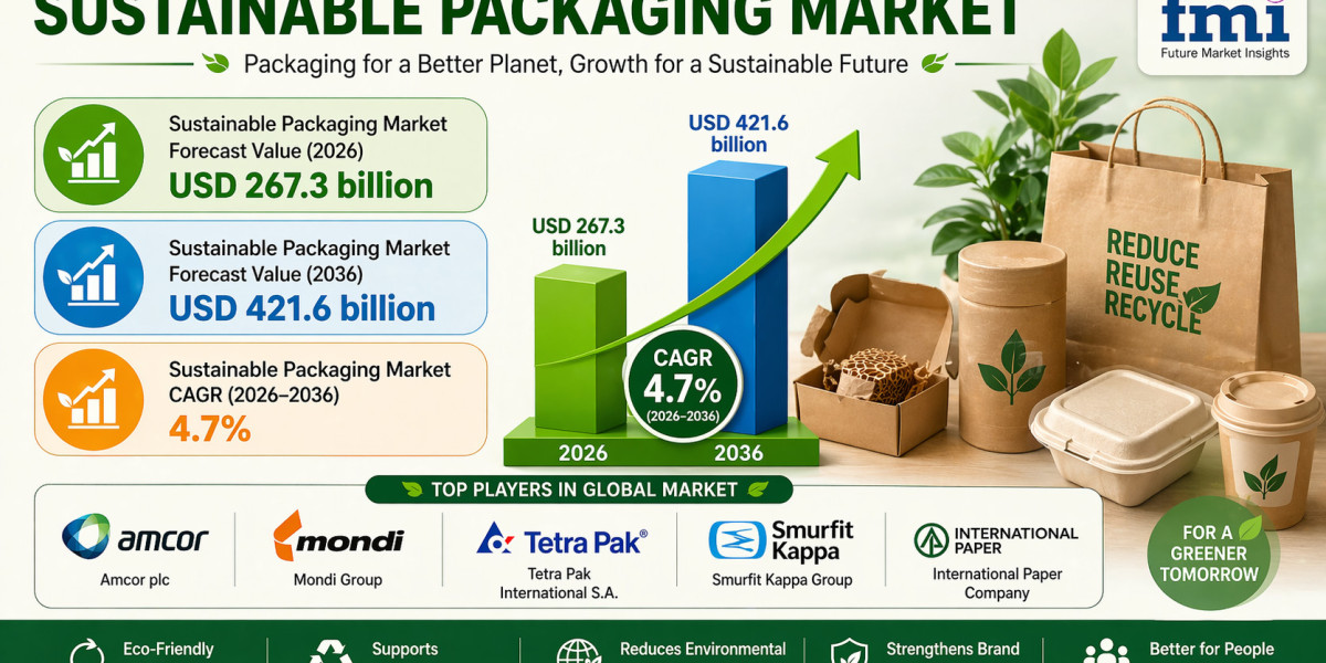 Sustainable Packaging Market Analysis – Growth from USD 267.3 Bn to USD 421.6 Bn by 2036