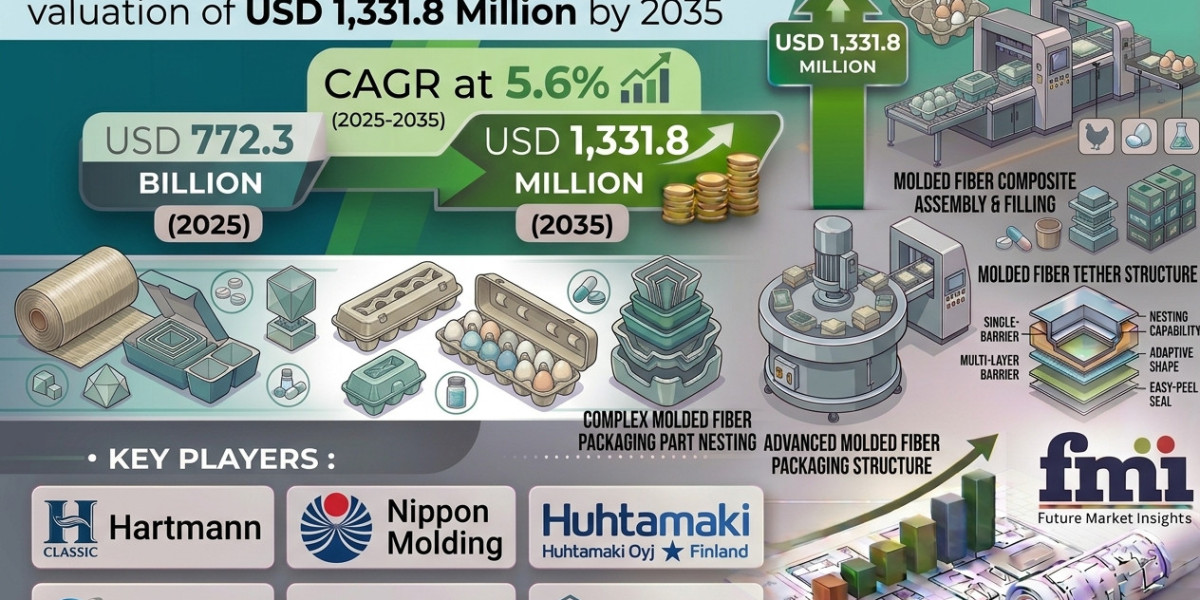 Molded Fiber Egg Packaging Market to Reach USD 1.33 Billion by 2035 | Business Insights