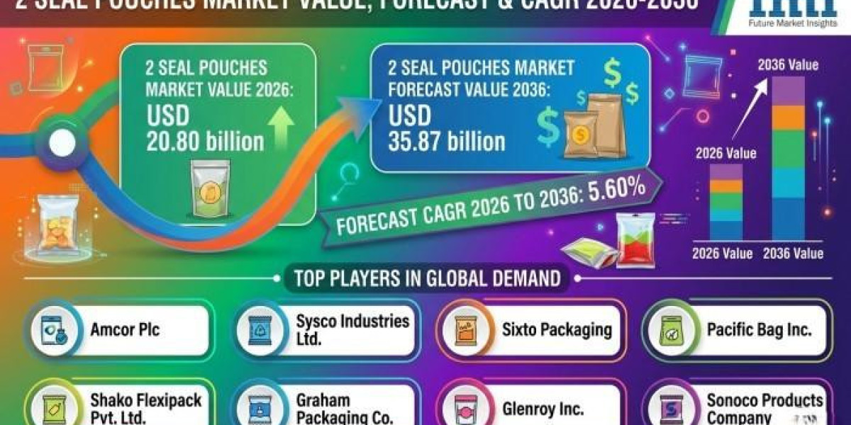 2 Seal Pouches Market : Notable Developments and Geographical Outlook 2026 to 2036