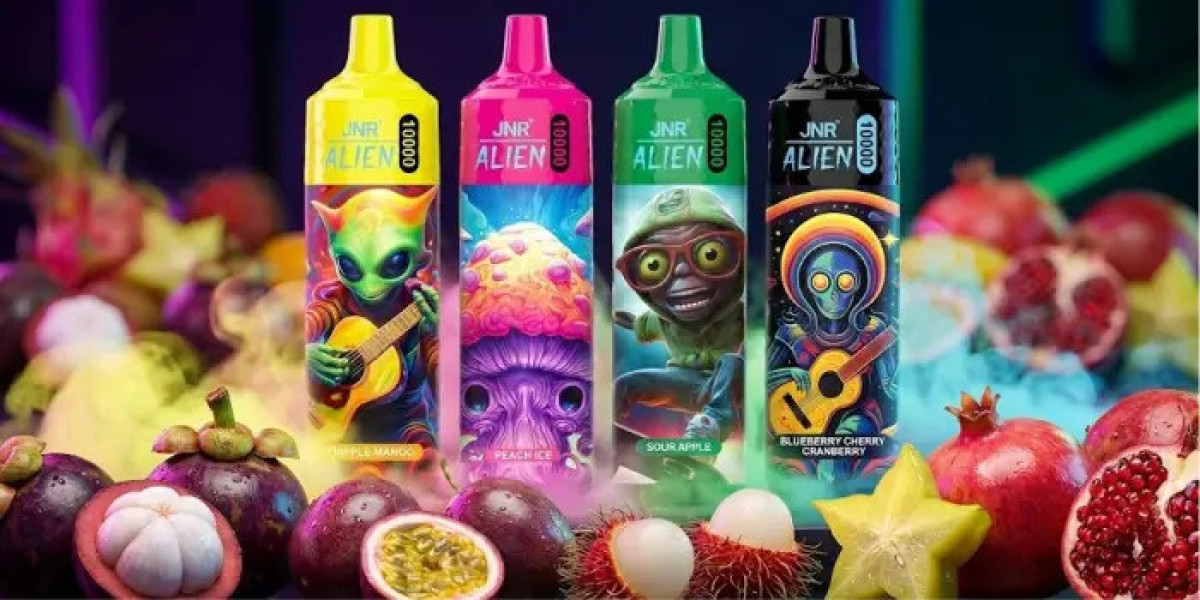 JNR Alien 10000 – Puff 10K : la vape jetable puissante et durable pour une expérience riche en saveurs