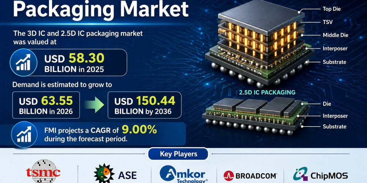3D IC and 2.5D IC Packaging Market to Witness Strong Growth by 2035 | Backed by Demand for High-Bandwidth Memory Solutio