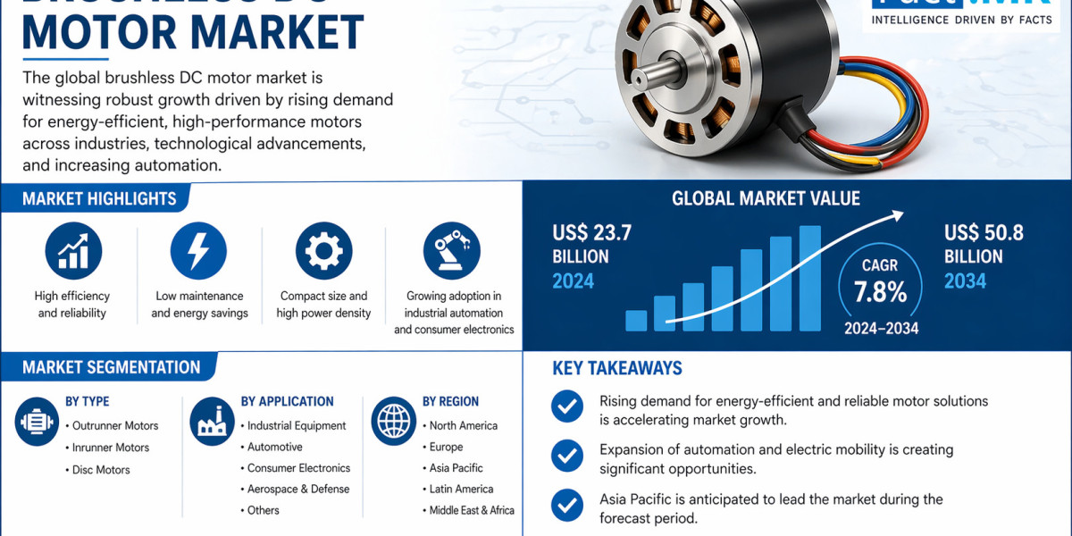 Brushless DC Motor Market Growth Fueled by Automation