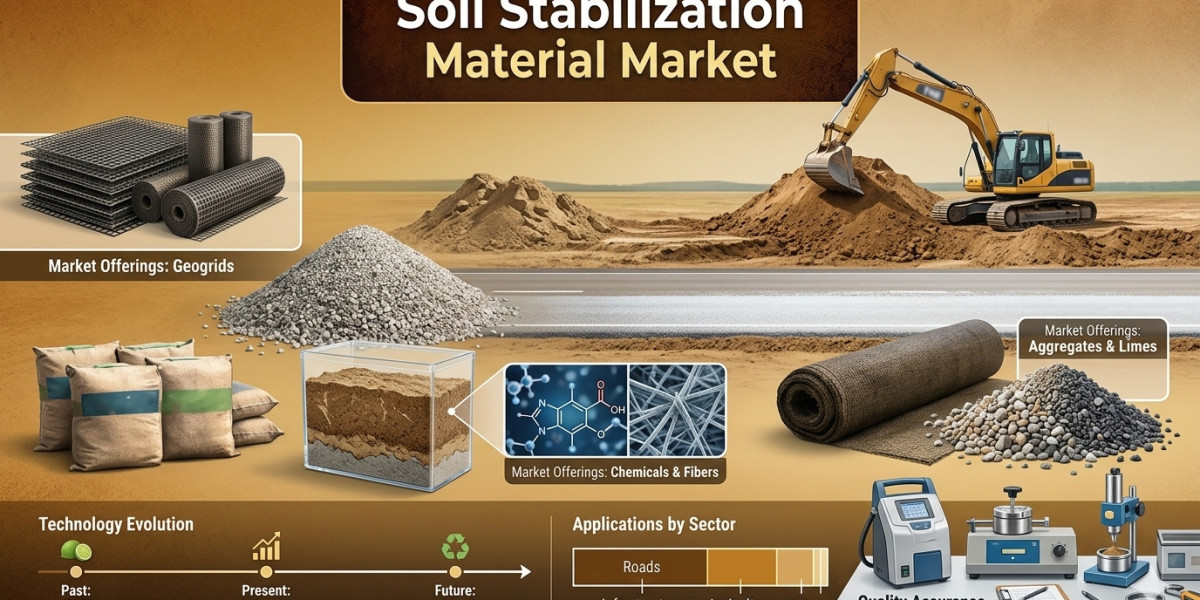 Soil Stabilization Material Market to Hit USD 45.4B by 2035, Asia-Pacific Leads with BASF, GRT, Tensar Driving Growth