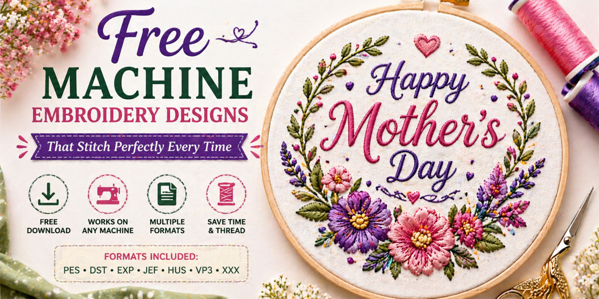 Download Free Machine Embroidery Designs for Instant Use (No Errors)