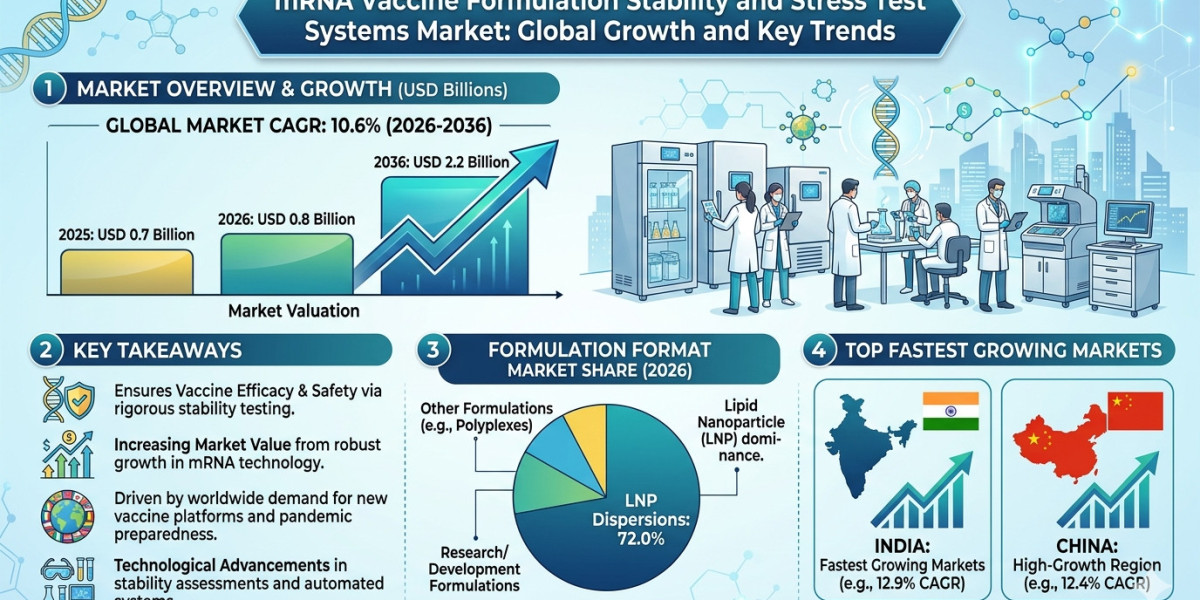 mRNA Vaccine Formulation Stability and Stress Test Systems Market Forecast 2026–2036: Advanced Stability Testing