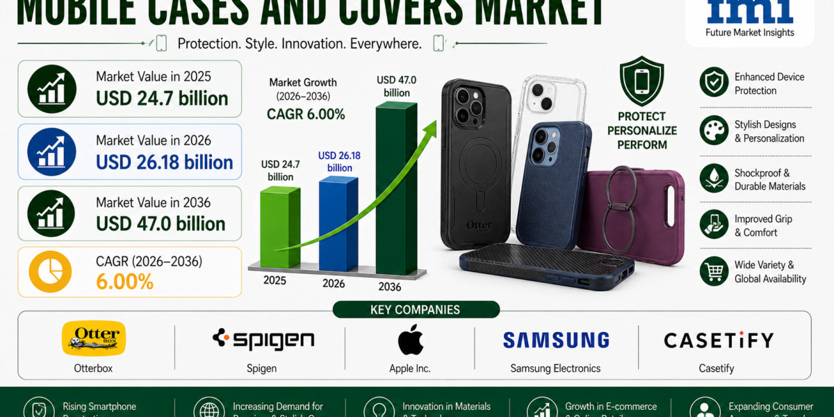 Mobile Cases and Covers Market to Witness Strong Growth by 2036 | Backed by Expansion in E-commerce Sales Channels