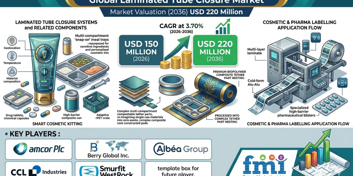 Laminated Tube Closure Market to Expand at a Stable Pace Through 2036 | Driven by Demand for Lightweight Tube Closures