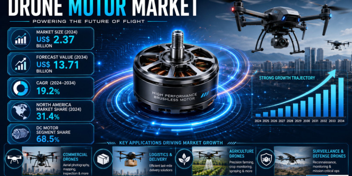 Drone Motor Market Trends in Fixed Wing and Rotary Drone Segments