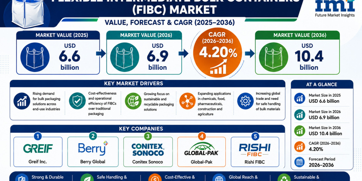 FIBC Market to Witness Steady Growth by 2036 | Backed by Demand for Flexible Bulk Containers