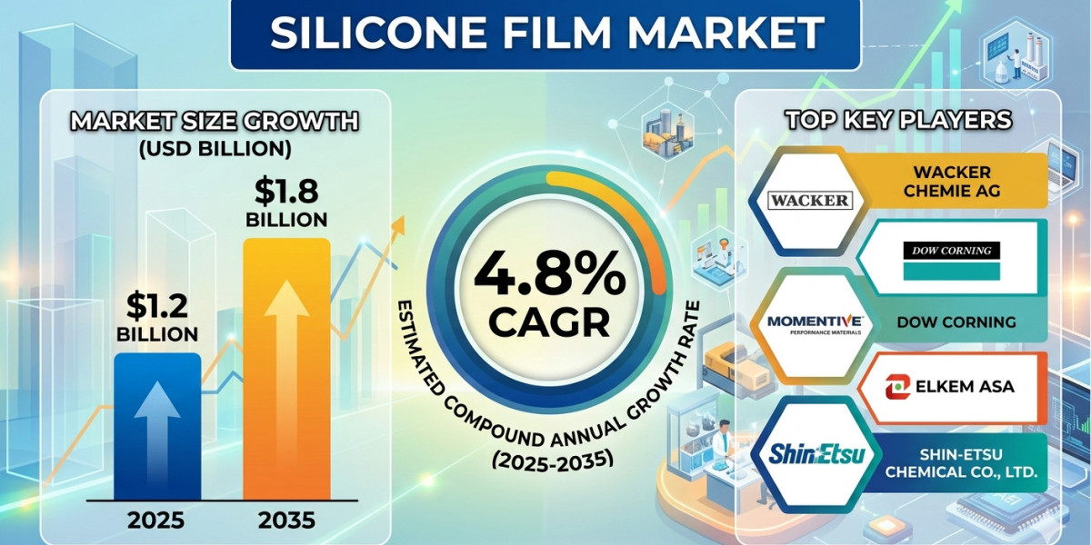 Silicone Film Market to Reach USD 1.62 Billion by 2036 | Driven by Growing Demand in Electronics and Semiconductor Indus