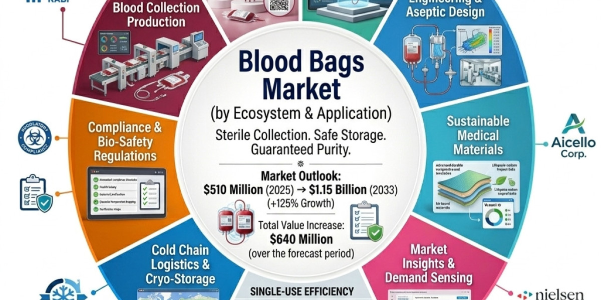 Blood Bags Market to Hit New Growth Levels by 2035 | Accelerated by Demand for High-Quality Blood Storage Systems