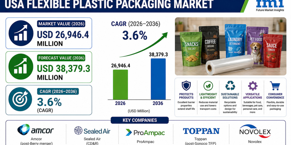 United States Flexible Plastic Packaging Market to Expand at a Stable Pace Through 2036 | Driven by Sustainable Film Tec