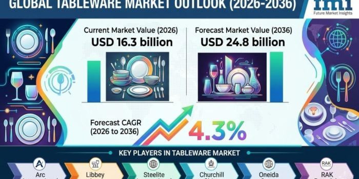 Tableware Market Development Accelerates with Enhanced Durability Sustainability and Premium Dining Aesthetics