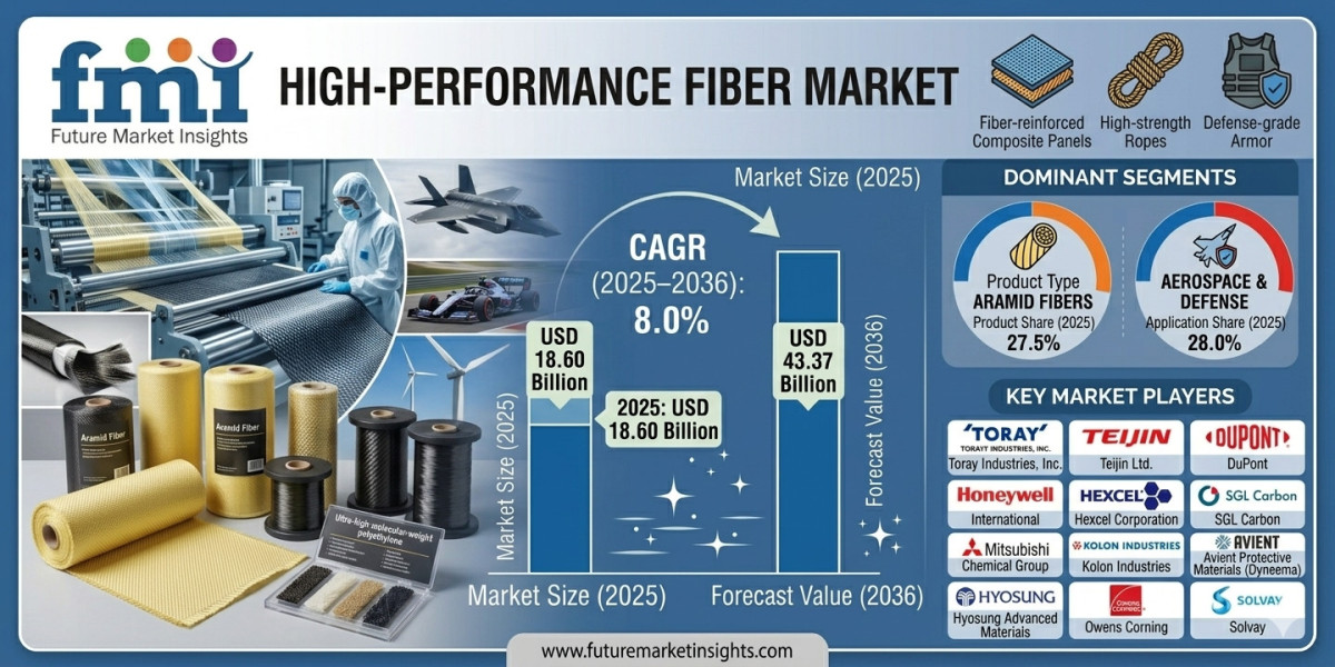 High-Performance Fibers Market Forecast 2026–2036: Market Expansion Accelerates with Aerospace and Defense