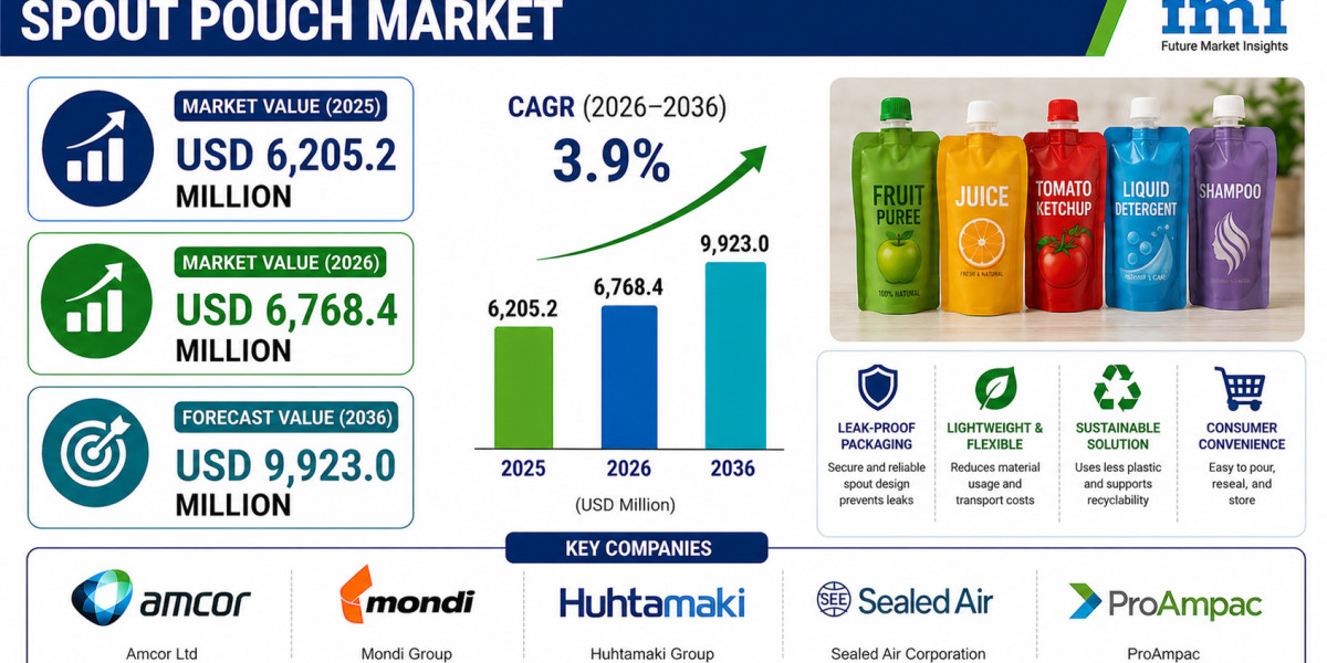 Spout Pouches Market to Reach Major Milestones by 2036 | Supported by Demand for Recyclable Flexible Packaging