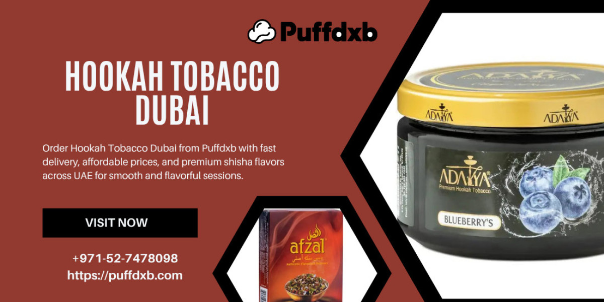 Puffdxb Hookah Tobacco Dubai for Premium Shisha Sessions Across UAE