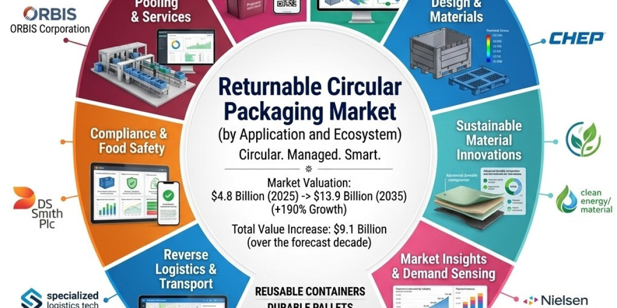 Returnable Circular Packaging Market to Hit New Growth Levels by 2035 | Accelerated by Circular Packaging Regulations
