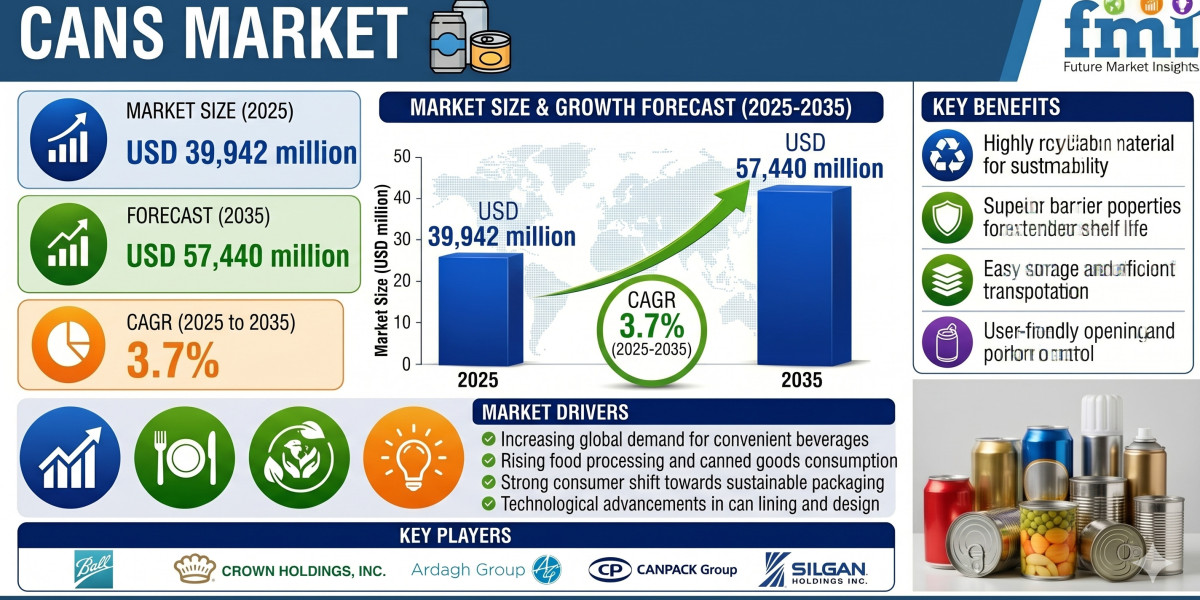 Cans Market Flourishes as Energy Drink and Soft Drink Consumption Continues to Rise
