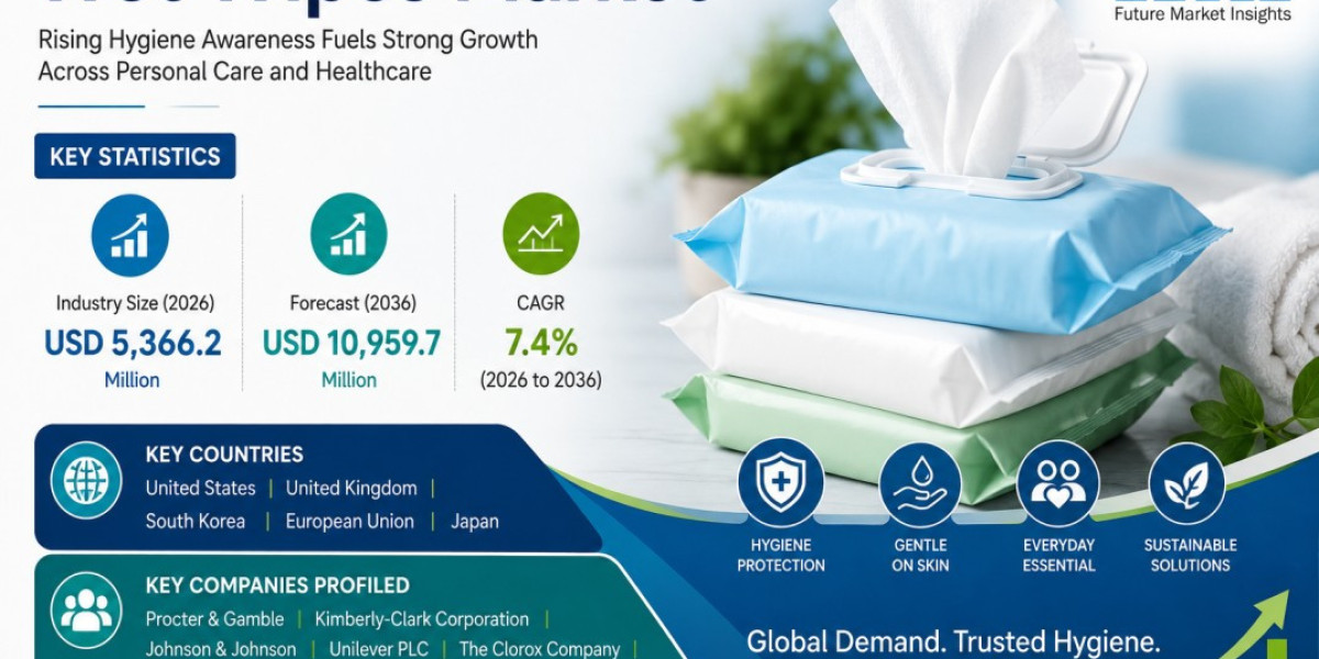 Wet Wipes Market Outlook 2026–2036: Non-Flushable Wipes Dominate Industry Revenue