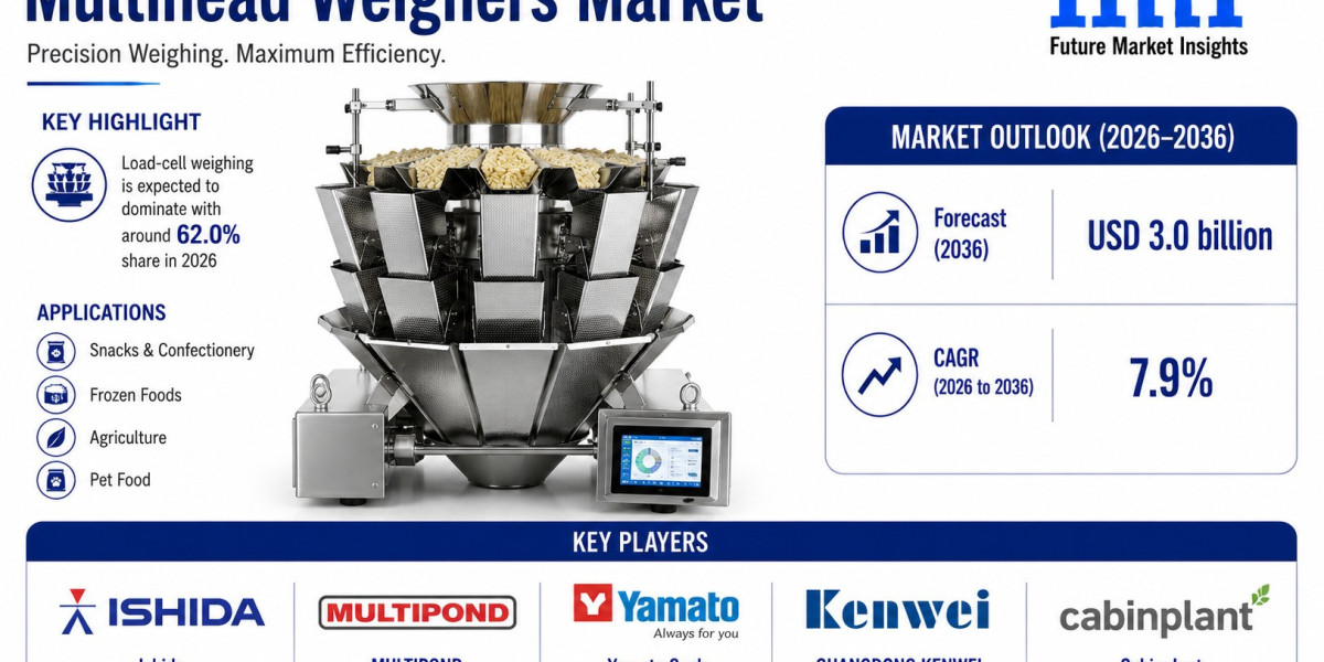 Multihead Weighers Market to Reach USD 3.0 Billion by 2036 | Growth in Frozen Food Packaging Applications Supports Deman