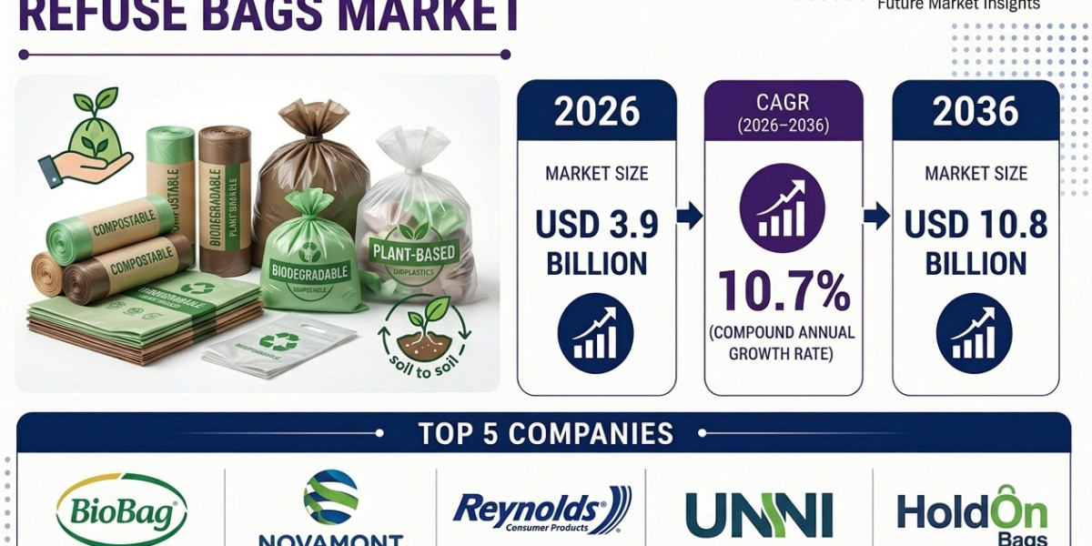 Compostable & Biodegradable Refuse Bags Market to Expand at a Robust Pace Through 2035 | Driven by Circular Economy 