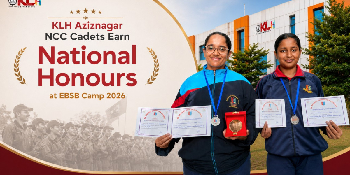 KL University NCC cadets earn national honours at Ek Bharat Shreshtha Bharat Camp 2026
