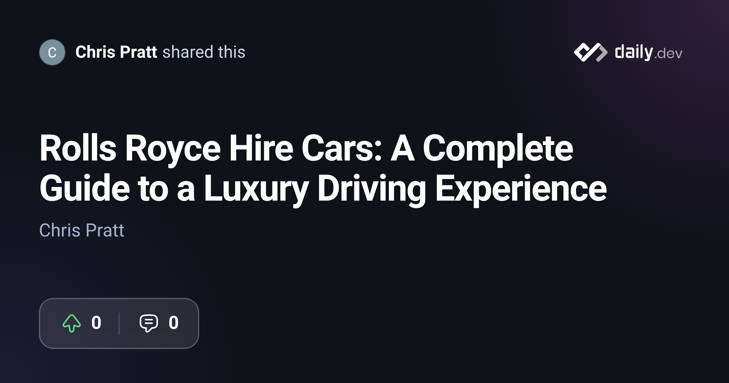 Rolls Royce Hire Cars: A Complete Guide to a Luxury...
